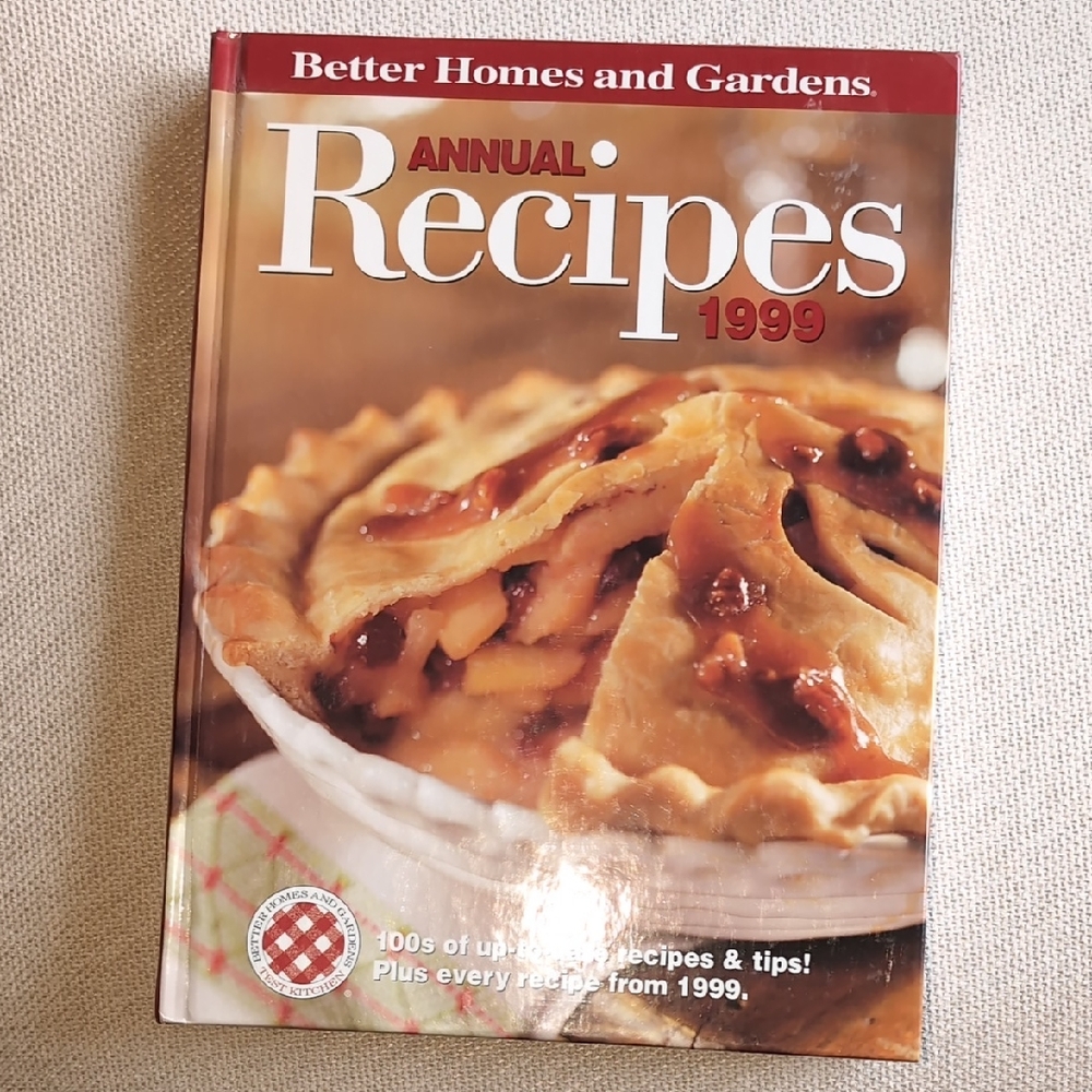 🏠 Better Homes And Gardens Red and White Kitchen Cookbook